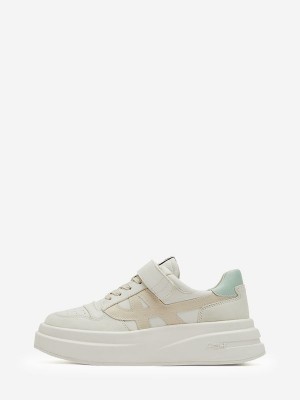 ASH Indy Lave Sneakers Dame Hvite Mint Metal Hvite | DTAHR2083