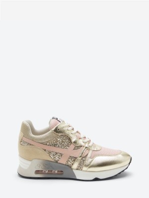 ASH Lux Lave Sneakers Dame Platine / Pinksalt | ZWKHY0427