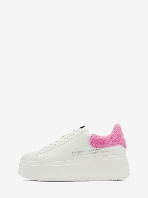 ASH Moby Be Kind Lave Sneakers Dame Hvite | RJUKM0876