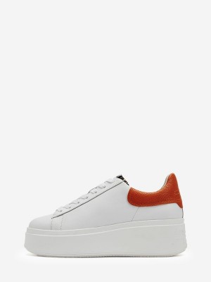 ASH Moby Lave Sneakers Dame Hvite | IYJCM0296