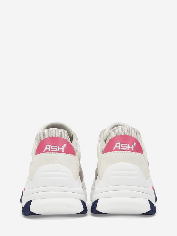 ASH Addict Lave Sneakers Dame Grå Hvite | PHTFN0139