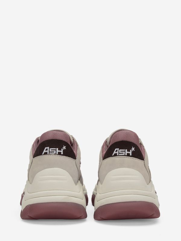 ASH Addict Lave Sneakers Dame Shell / Pinkwood / Ganache | BXUWS3816