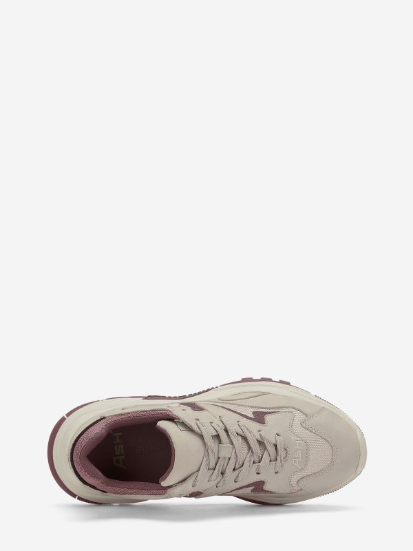 ASH Addict Lave Sneakers Dame Shell / Pinkwood / Ganache | BXUWS3816