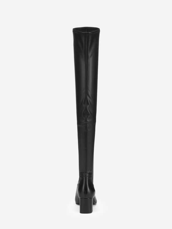 ASH Clara Long Boots Dame Svarte | GWFXL7582