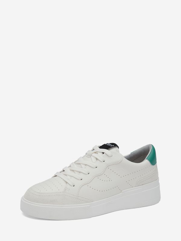 ASH Free Lave Sneakers Dame Hvite Grønn | HJNED2789