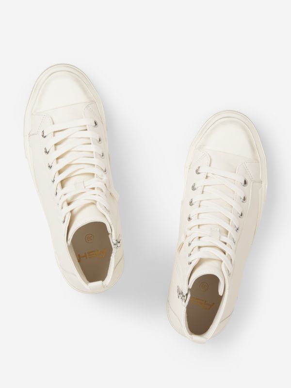 ASH Ghibly Bis Høye Sneakers Dame Gardenia | SUVZF7215