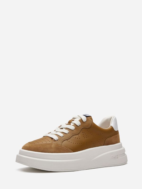 ASH Impuls Lave Sneakers Dame Brune Hvite | TGHRY9840