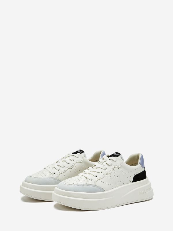 ASH Impuls Lave Sneakers Dame Svarte Hvite | QMVOB2570