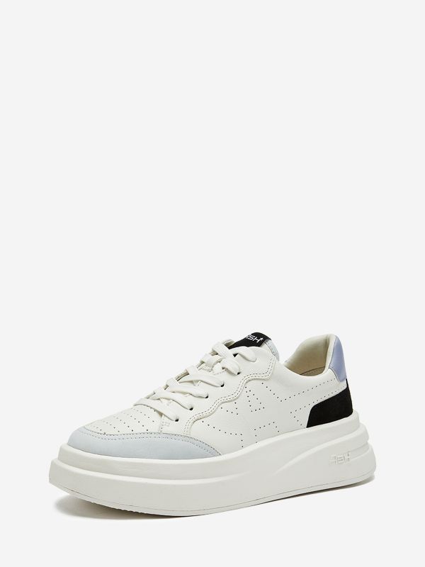 ASH Impuls Lave Sneakers Dame Svarte Hvite | QMVOB2570