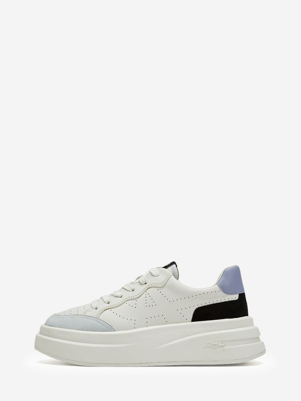 ASH Impuls Lave Sneakers Dame Svarte Hvite | QMVOB2570