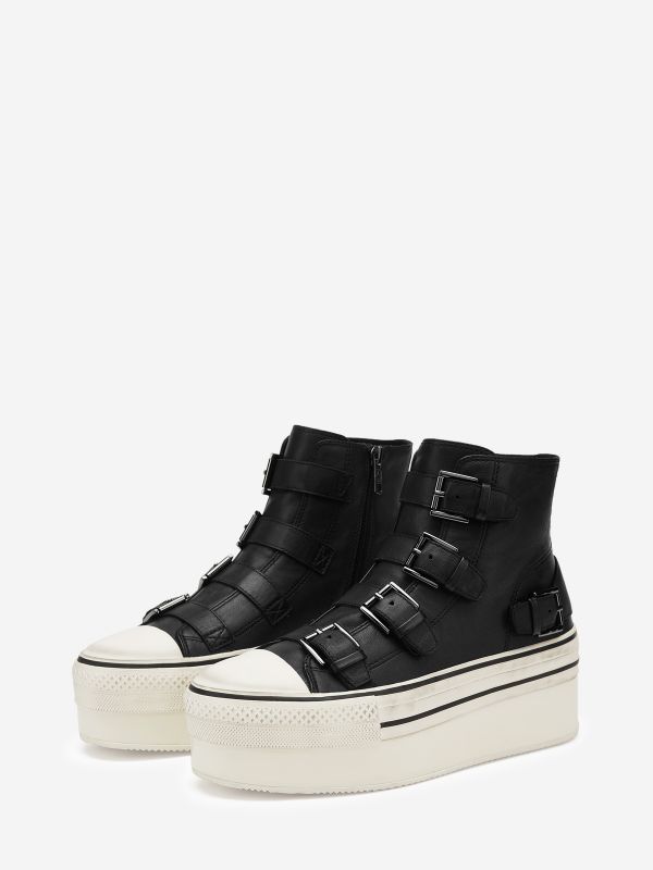 ASH Jewel Høye Sneakers Dame Svarte | IZBEA3590