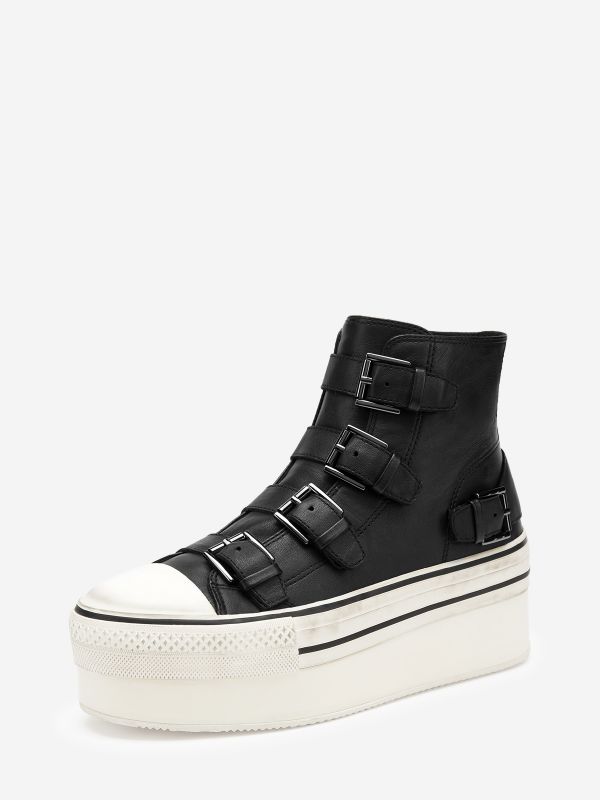 ASH Jewel Høye Sneakers Dame Svarte | IZBEA3590