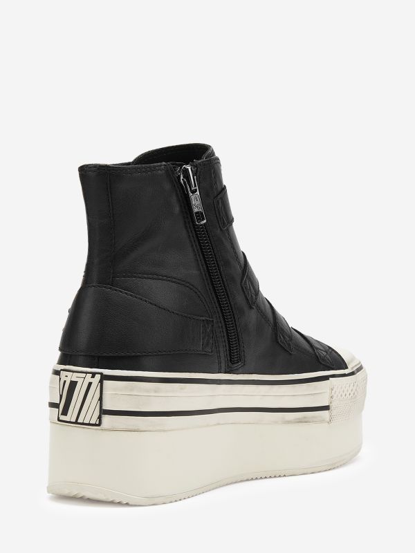 ASH Jewel Høye Sneakers Dame Svarte | IZBEA3590