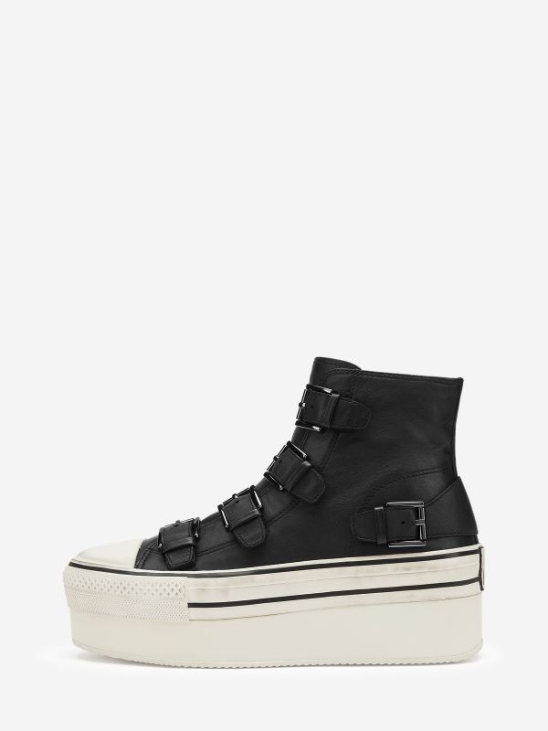 ASH Jewel Høye Sneakers Dame Svarte | IZBEA3590