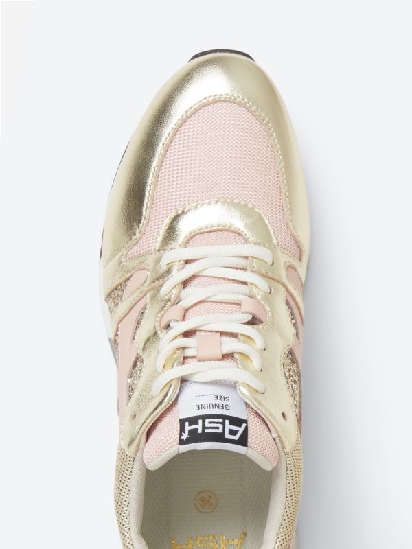 ASH Lux Lave Sneakers Dame Platine / Pinksalt | ZWKHY0427