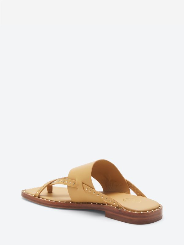 ASH Med Flate Sandaler Dame Nude | NVAUB4795