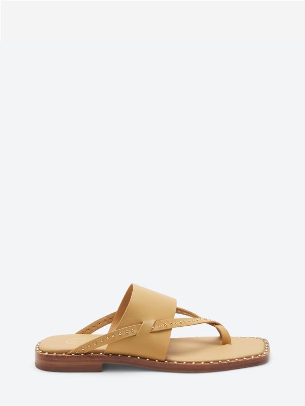 ASH Med Flate Sandaler Dame Nude | NVAUB4795