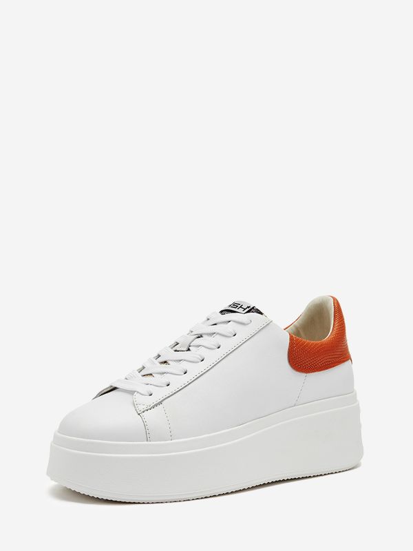 ASH Moby Lave Sneakers Dame Hvite | IYJCM0296