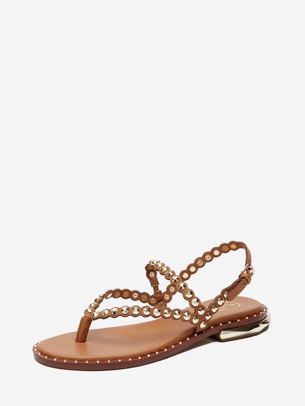 ASH Patchy Flate Sandaler Dame New Cinnamon | PDBSZ7986