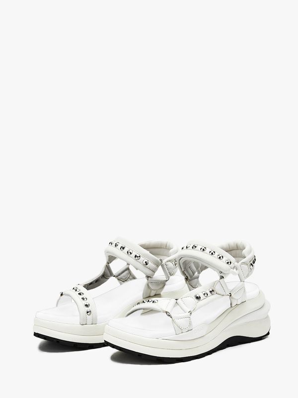 ASH Shogun Sneaker Sandals Dame Hvite | FKNDX6893