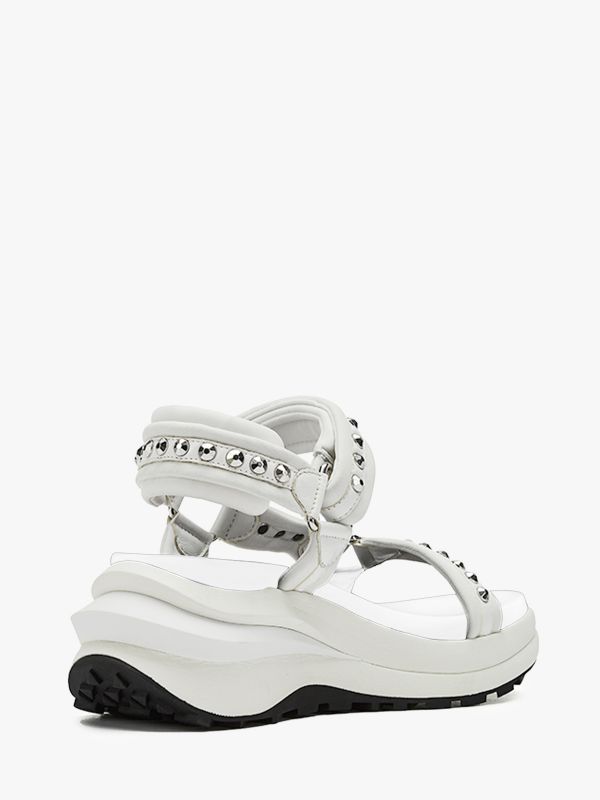 ASH Shogun Sneaker Sandals Dame Hvite | FKNDX6893