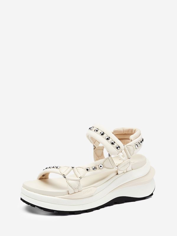 ASH Shogun Sneaker Sandals Dame Talc | JGYQD8052