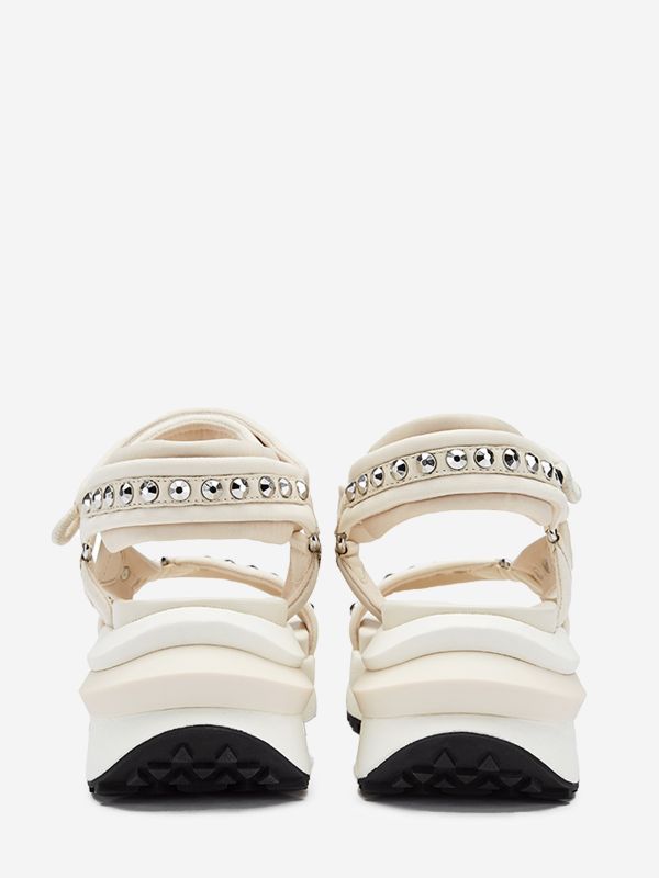 ASH Shogun Sneaker Sandals Dame Talc | JGYQD8052