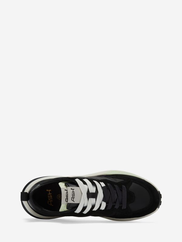 ASH Spider 620-01 Lave Sneakers Dame Svarte Svarte | URCBJ5238